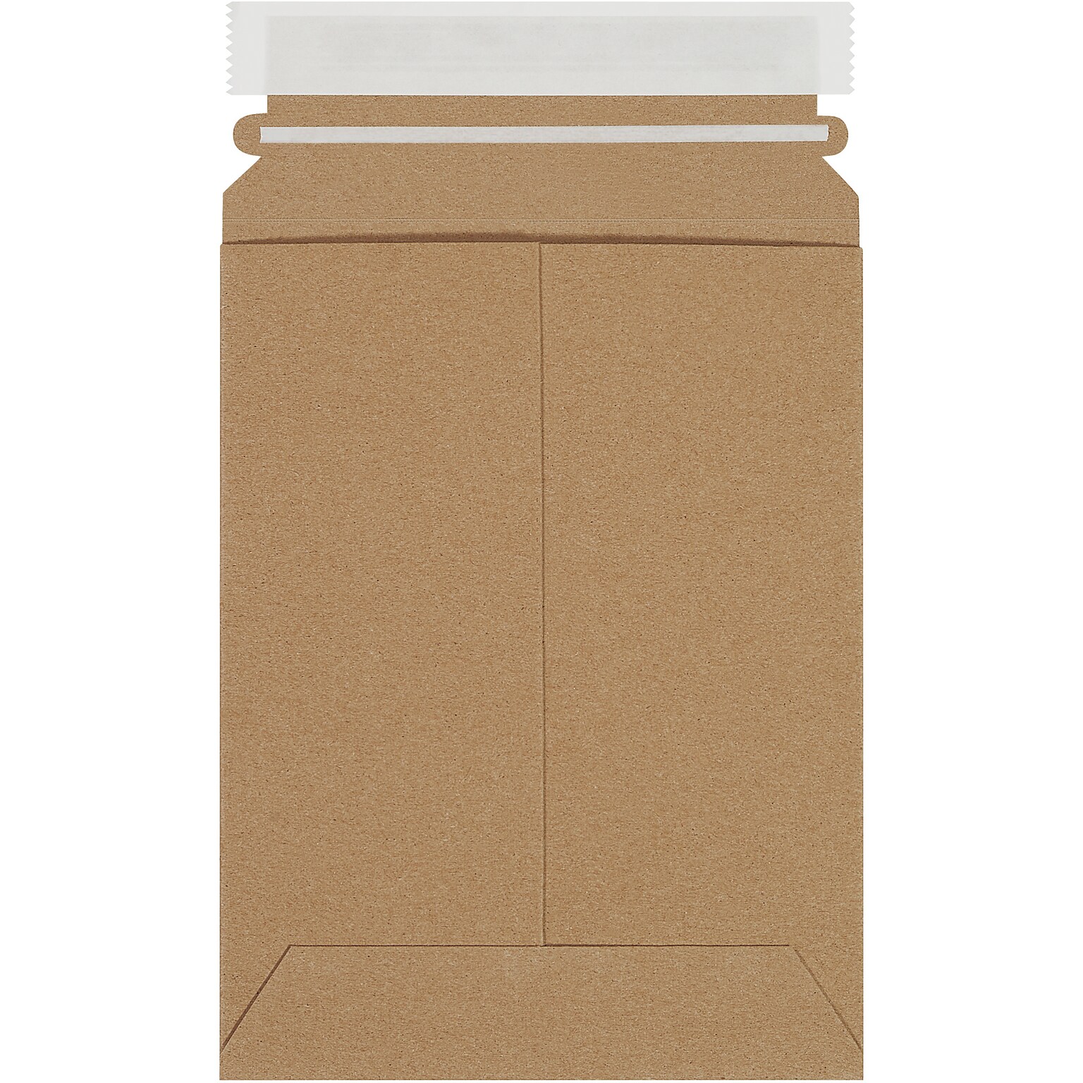 6 x 8 Self-Sealing Fiberboard Mailer, Brown, 100/Carton (RM1K)