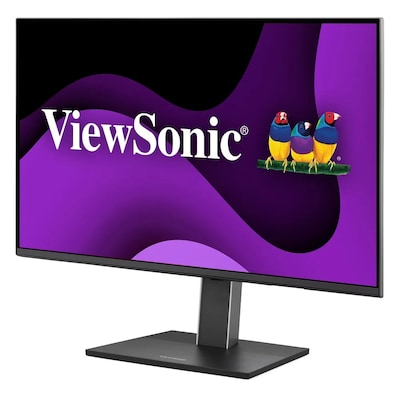 ViewSonic 27'' QHD IPS 100Hz LED Monitor, Built-In Speaker, Height Adjustable, Black (VG2758-2K)