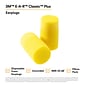 3M E-A-R Classic Plus Earplugs, Uncorded, Pillow Pack, 200 Pairs/Case (310-1101)