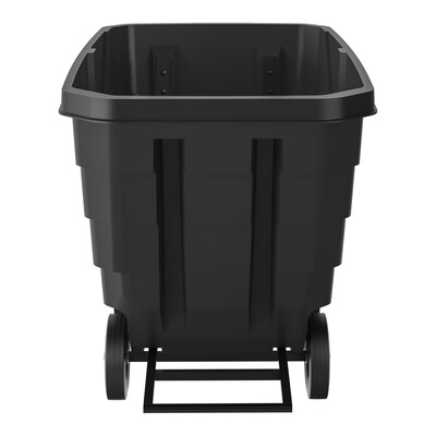 Suncast Commercial Tilt Truck, 1 Cubic Yard, 1250 lb. Capacity, Black (RMTTCD1003F1)
