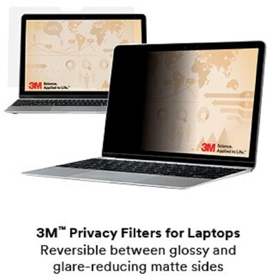 3M Anti-Glare Privacy Filter for 14" Widescreen Laptop with COMPLY Attachment System, 16:9 Aspect Ratio (PF140W9B)