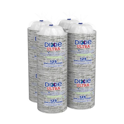 Dixie Ultra Pathways Paper Bowl, 12 oz., Multicolor, 1000/Carton (SX12PATH)