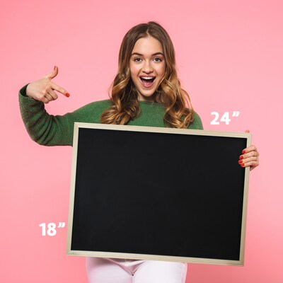 Flipside Chalkboard, 18" x 24", Wood Frame (FLP32200)