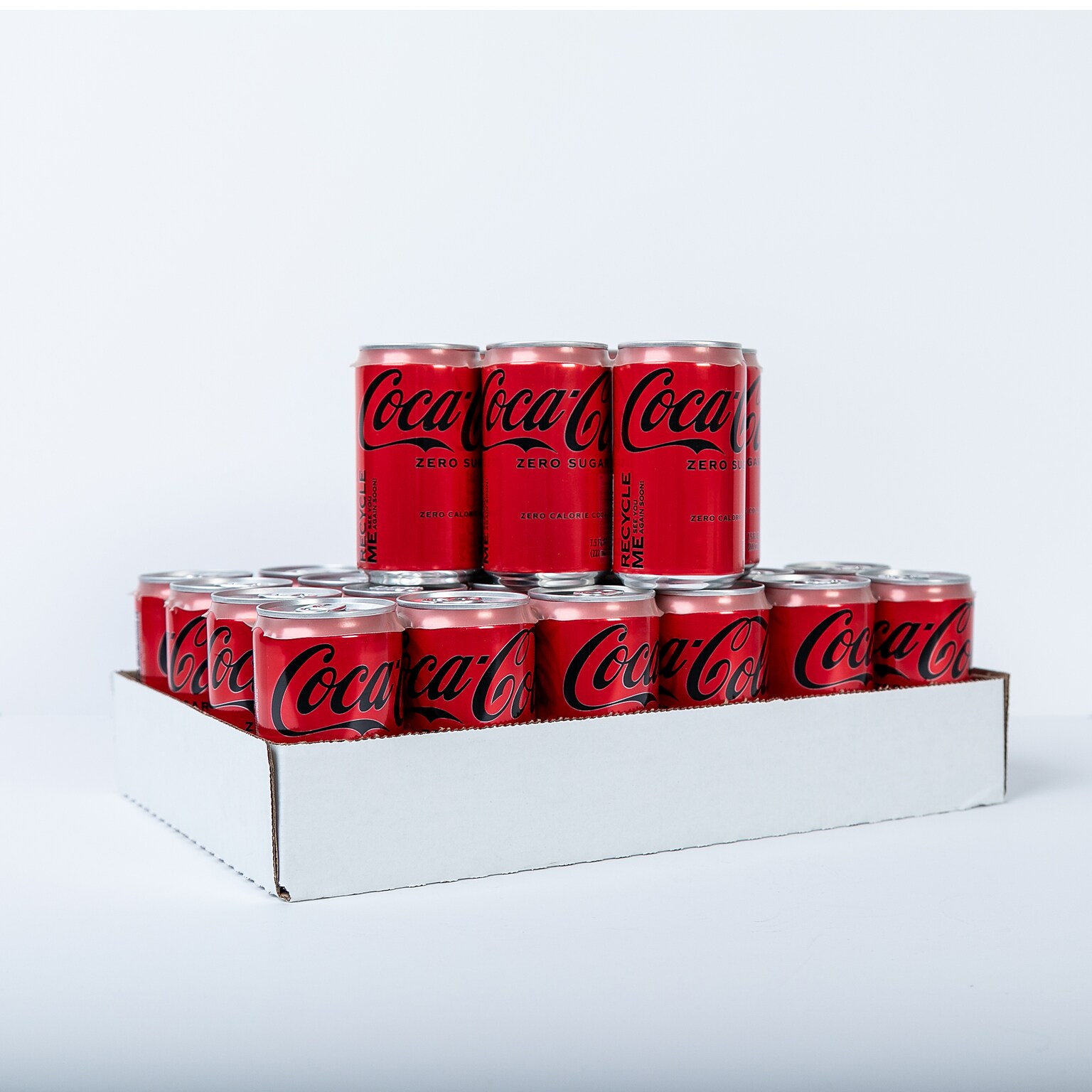 Coca-Cola Coke Zero Mini Cans, 7.5 Oz., 24/Carton(00049000061048)