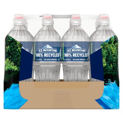 Ice Mountain Sport Cap 100% Natural Spring Water, 23.7 oz., 24/Carton (12087164)