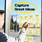 Post-it Super Sticky Pop-up Notes, 3" x 3", Canary Collection, 90 Sheet/Pad, 12 Pads/Pack (R33012SSCY)