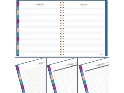 2025 AT-A-GLANCE Harmony 8.5" x 11" Weekly & Monthly Planner, Poly Cover, Denim (1099-905-20-25)