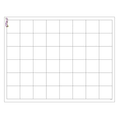 Trend Enterprises Graphing Grid Wipe Off Chart, 17 x 22 (T-27306)