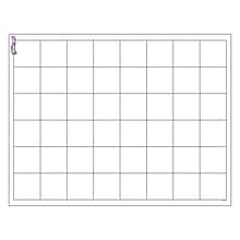 Trend Enterprises Graphing Grid Wipe Off Chart, 17 x 22 (T-27306)