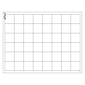 Trend Enterprises Graphing Grid Wipe Off Chart, 17" x 22" (T-27306)