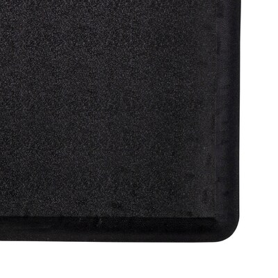 Floortex Doortex Anti-Fatigue Mat, 24 x 16, Black (NCAFFLVF0001)