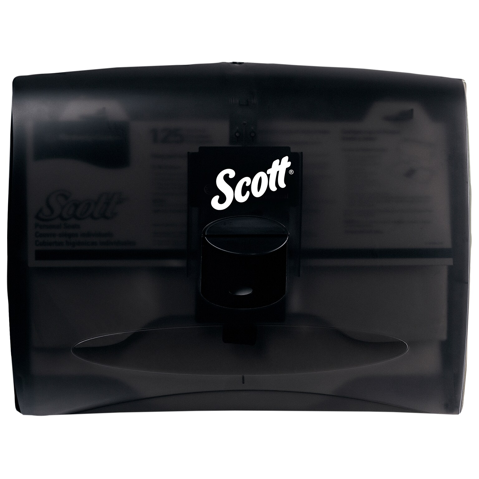 Scott Seat Cover Dispenser, Half-Fold, Black (09506)
