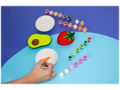 Art 101 Crafts Paint Your Own Ceramic Fruit Trays Kit (41032MB)