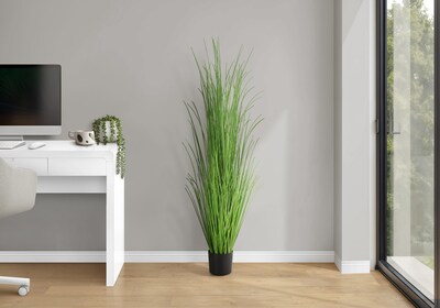 Monarch Specialties Inc. 47 Artificial Grass Tree in Pot (I 9565)