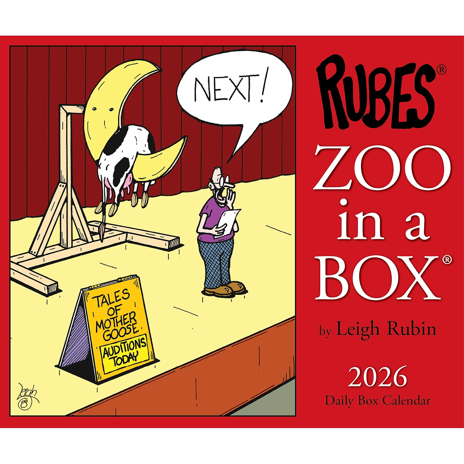 2026 Willow Creek Zoo In A Box 6.2 x 5.4 Day-to-Day Calendar (54543)