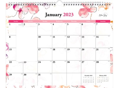 2023 Blue Sky Lindley Multi 15 x 12 Monthly Wall Calendar (117888-23)