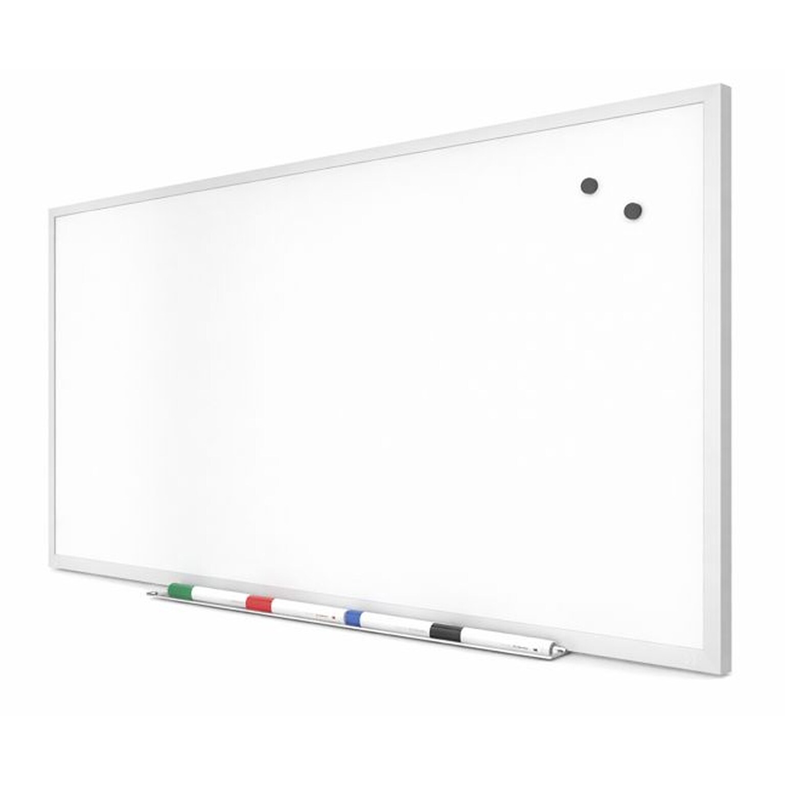 TRU RED™ Magnetic Steel Dry Erase Board, Satin Frame, 3 x 2 (TR61169)