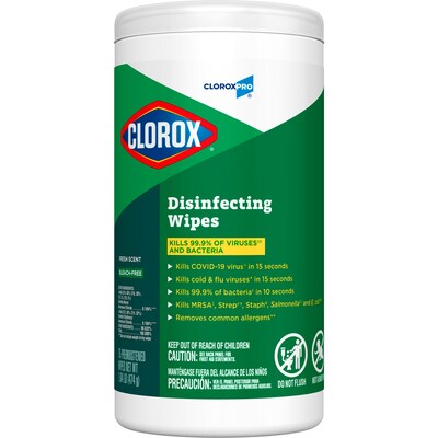 Clorox Disinfecting Wipes Value Pack, Household Essentials, 75 Count (Pack  of 3)(Package May Vary)