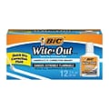 BIC Wite-Out Quick Dry Correction Fluid, 20ml., White, 12/Pack (WOFQD12-WHT)