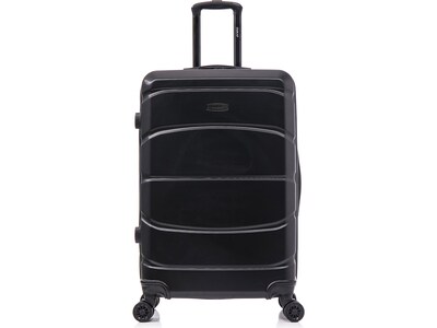 DUKAP SENSE Polycarbonate/ABS Large Suitcase, Black (DKSEN00L-BLK)