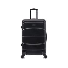 DUKAP SENSE Polycarbonate/ABS Large Suitcase, Black (DKSEN00L-BLK)