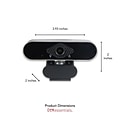 OTM Essentials HD Elite 2 Megapixels Portable Webcam, Black (OB-AJK)