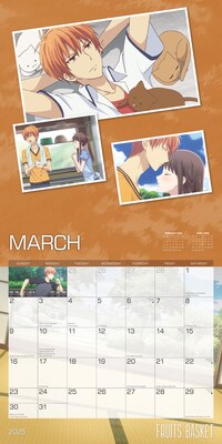 2025 Cal Ink Fruits Basket 12" x 12" Monthly Wall Calendar (9781645916802)