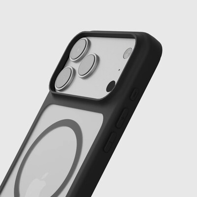 PEEL Active Case for iPhone 17 Pro Max, Black (I17_PMX_ACT_BLK)