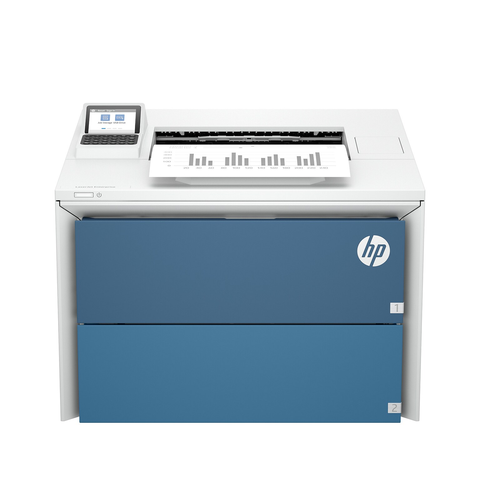 HP LaserJet Enterprise 5501n Black & White Print Only Laser Printer, Best for Office (A32R5A#BGJ)