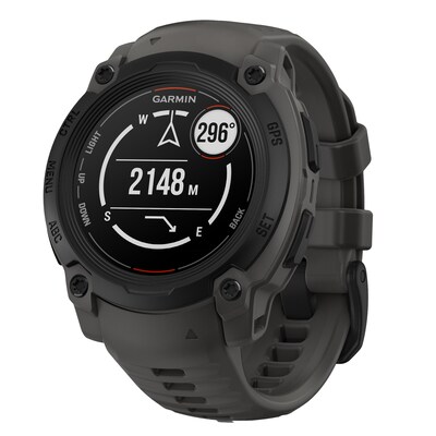Garmin Instinct E GPS Smartwatch, Black & Charcoal, 40mm (GRM0293200)