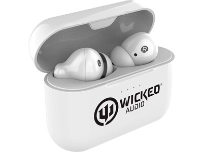 Wicked Audio Rangr Wireless Earbud Headphones, Bluetooth, White (WI-TW3551)