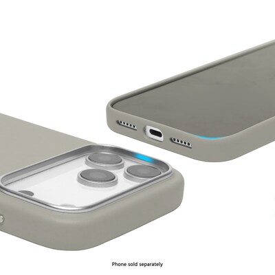 SaharaCase Indy Series MagSafe Compatible Phone Case for iPhone 17 Pro, Shock Absorbing, Sand Gray (CP00986)