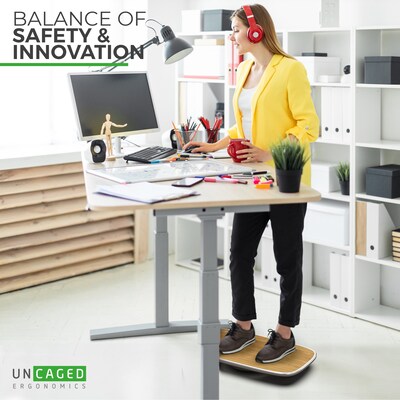 Uncaged Ergonomics BASE+ Active Standing Desk Balance Board (BSE+-s)
