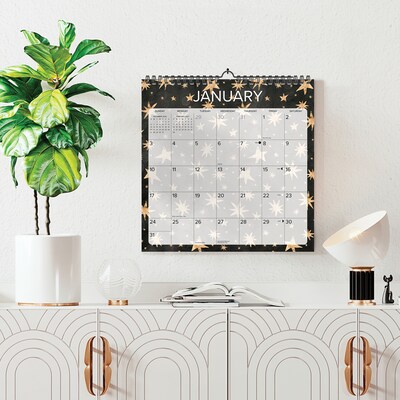 2027 Willow Creek Starry Night 12 x 12 Monthly Wall Calendar, Assorted Colors (65600)