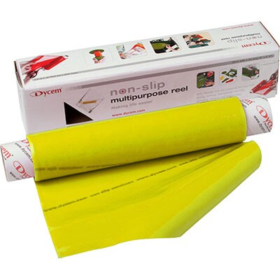 Dycem® Original Rolls; 8 x 3-1/4, Yellow