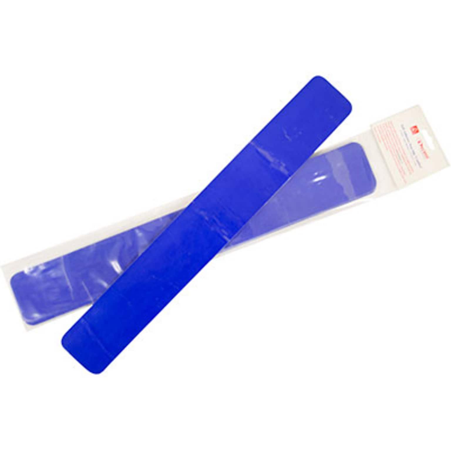 Dycem® Self-Adhesive Strips; Original, 16 x 1-1/8, Blue