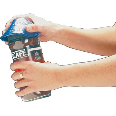 Dycem® Jar Opener; 4-1/2 Diameter, Blue