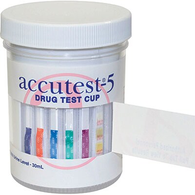 Accutest® On-Site Drug Test Cups; 24/Box