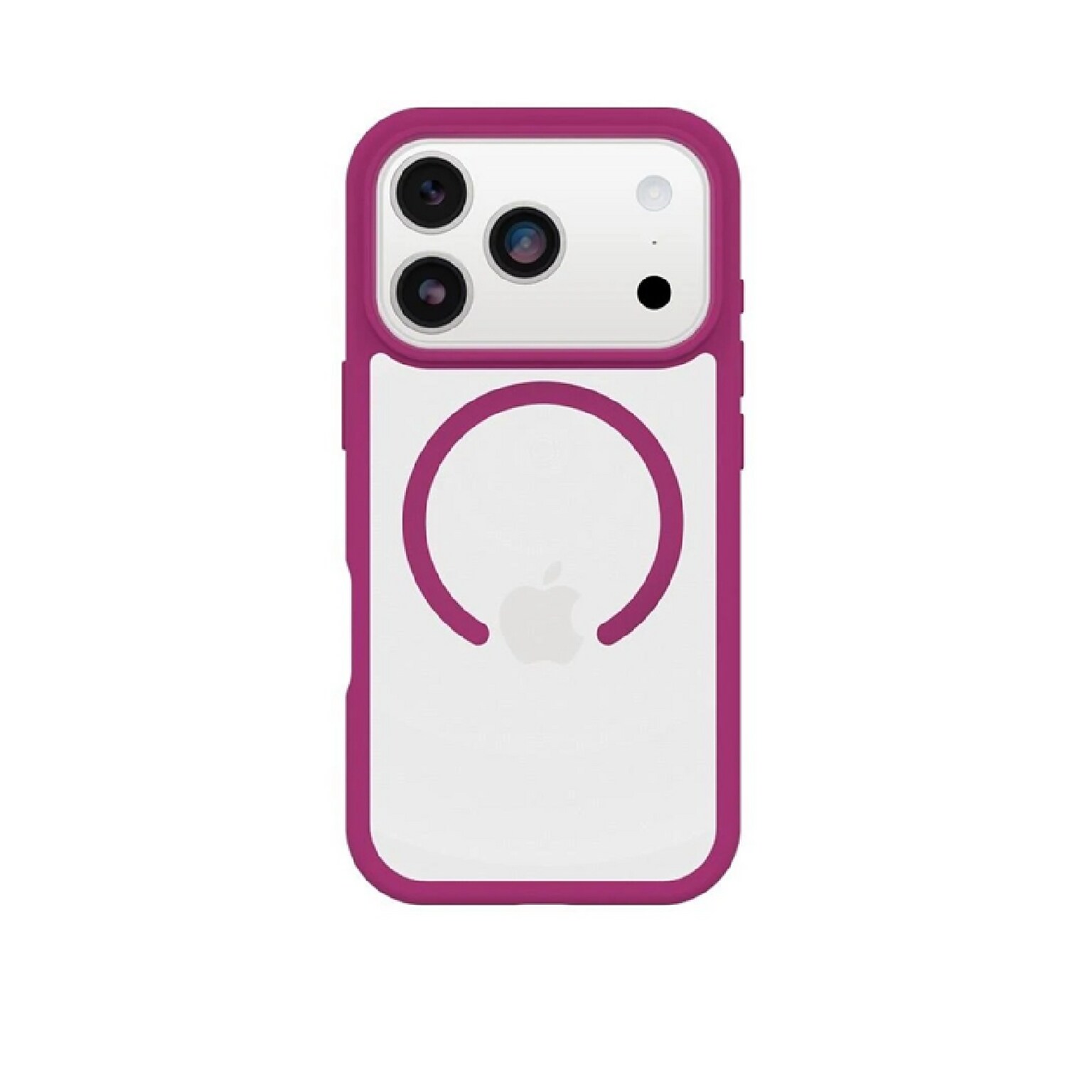 OtterBox React MagSafe Phone Case for Apple iPhone 17 Pro, Shock Absorbing, Rose Pink (77-98634)
