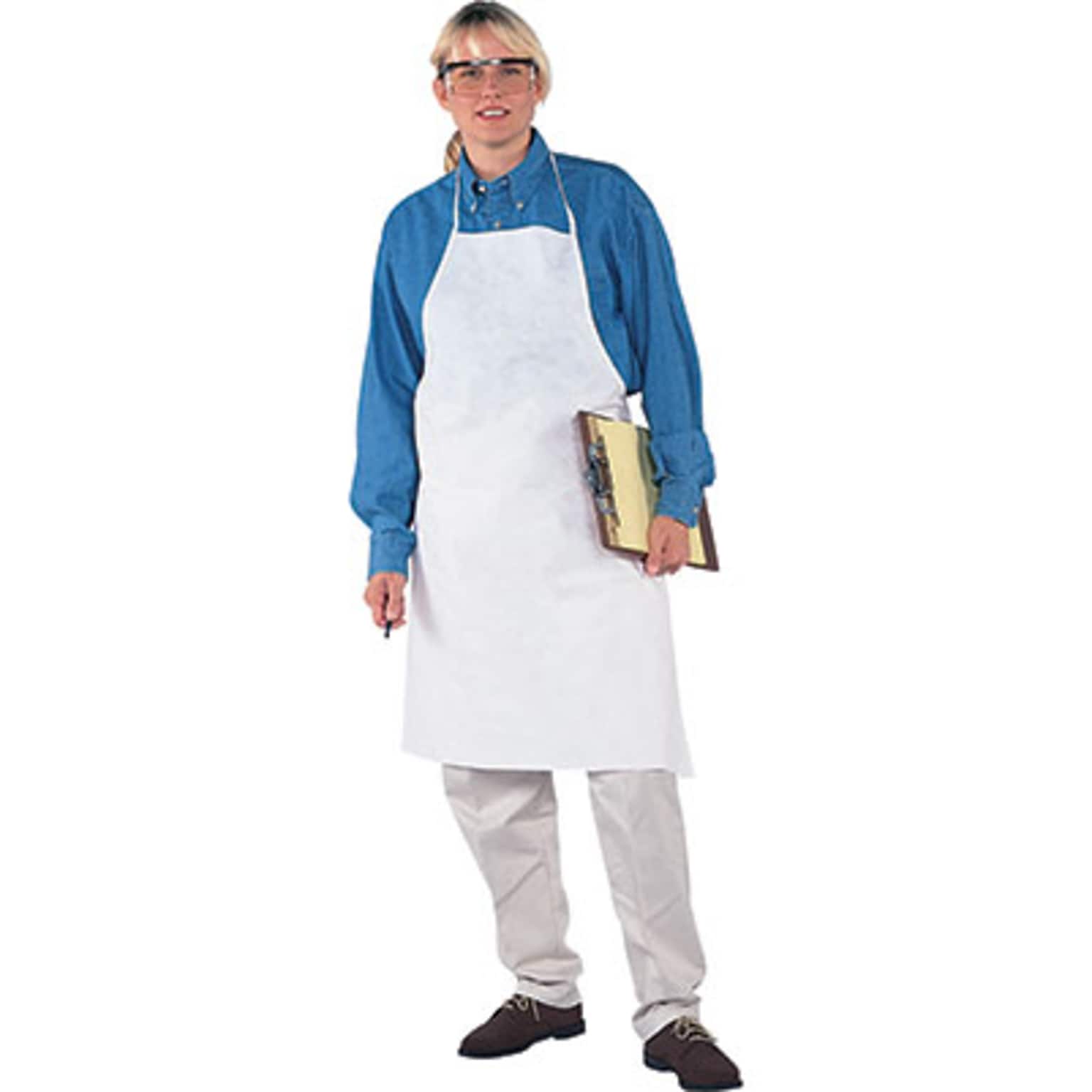 KleenGuard® Breathable Particle Protection Aprons; A20, 28x40, White, 100/CT