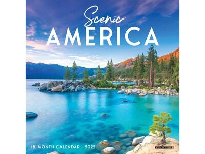 2025 Willow Creek Scenic America 7" x 7" Monthly Wall Calendar (48238)
