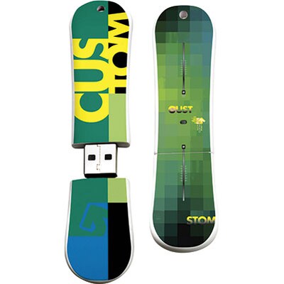 EP Memory® Snowboard Flash Drive; 8GB, Burton Custom X 11