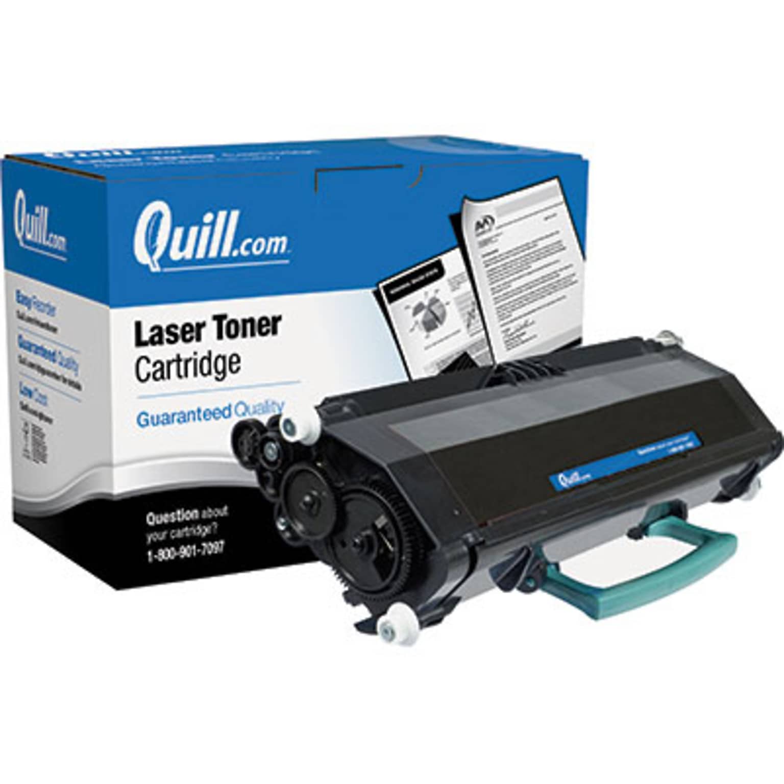 Quill Brand® Remanufactured Black Standard Yield Toner Cartridge Replacement for Lexmark E260 (E260A11A) (Lifetime Warranty)