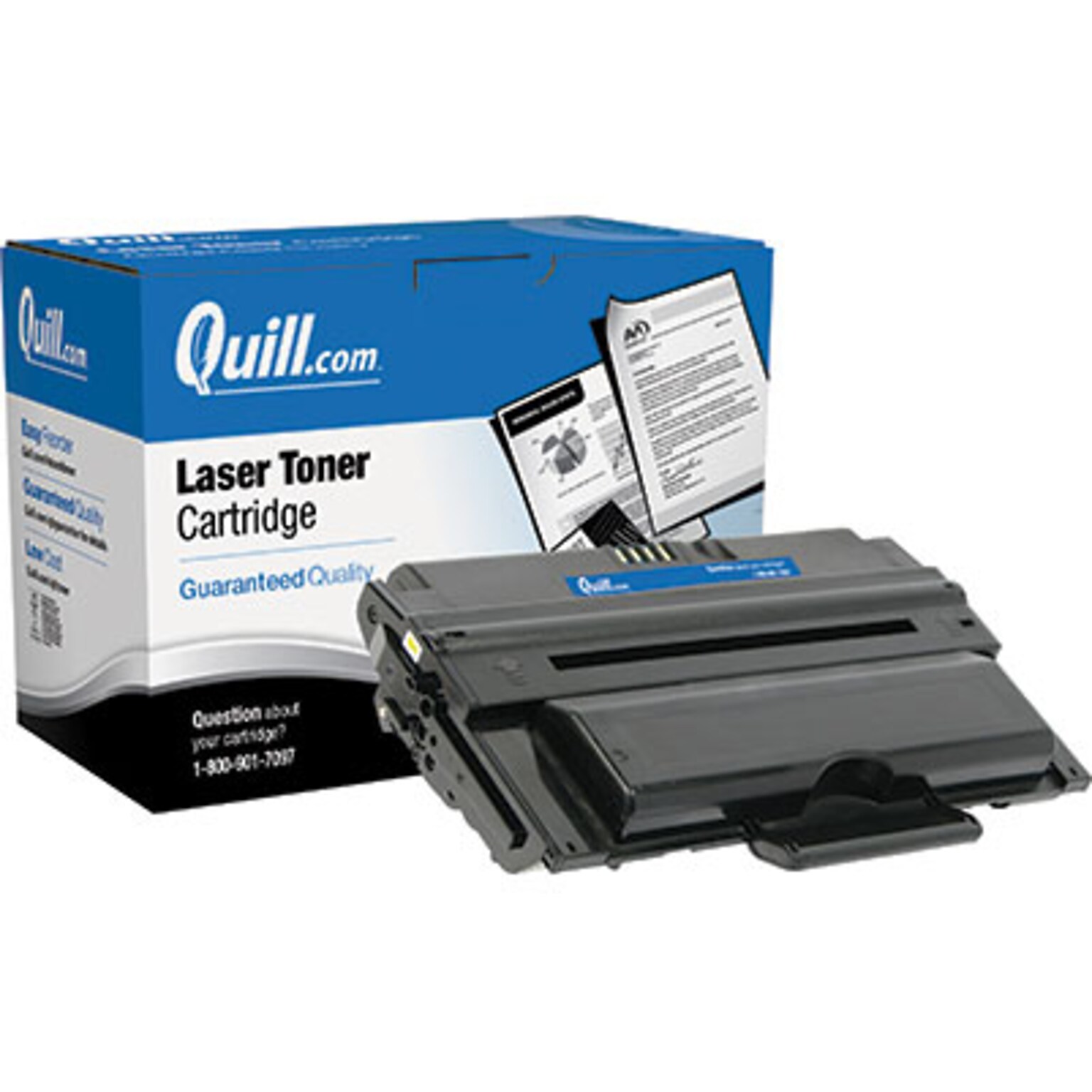 Quill Brand Remanufactured Laser Toner Cartridge Comparable to Samsung® ML-2850 Black (100% Satisfaction Guaranteed)