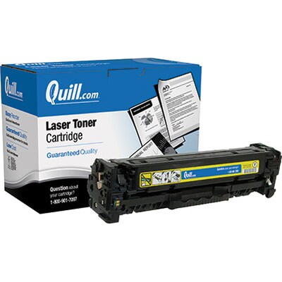 Quill Brand® HP 304 Remanufactured Yellow Laser Toner Cartridge, Standard Yield (CC532A) (Lifetime Warranty)
