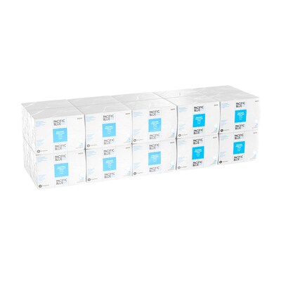 Soft-n-Fresh Patient Care Premium Disposable Wash Cloths, 1/4 Fold, White, 13" x 13", 50/PK (80535)