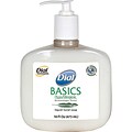 Dial® Basics Liquid Hand Soap Pump, 16 oz, 12/CS