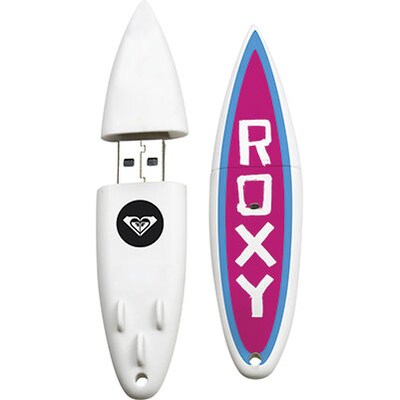 EP Memory® Surfboard Flash Drive; 8GB, Roxy 1