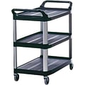 Rubbermaid® X-tra Utility Cart; Black