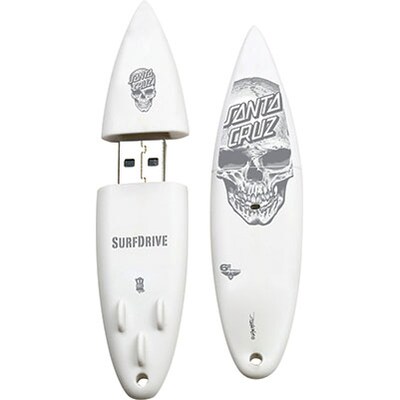 EP Memory® Surfboard Flash Drive; 8GB, Santa Cruz Dead Pool